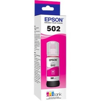 Epson T502, Magenta Ink Bottle Epson T502, Magenta Ink Bottle